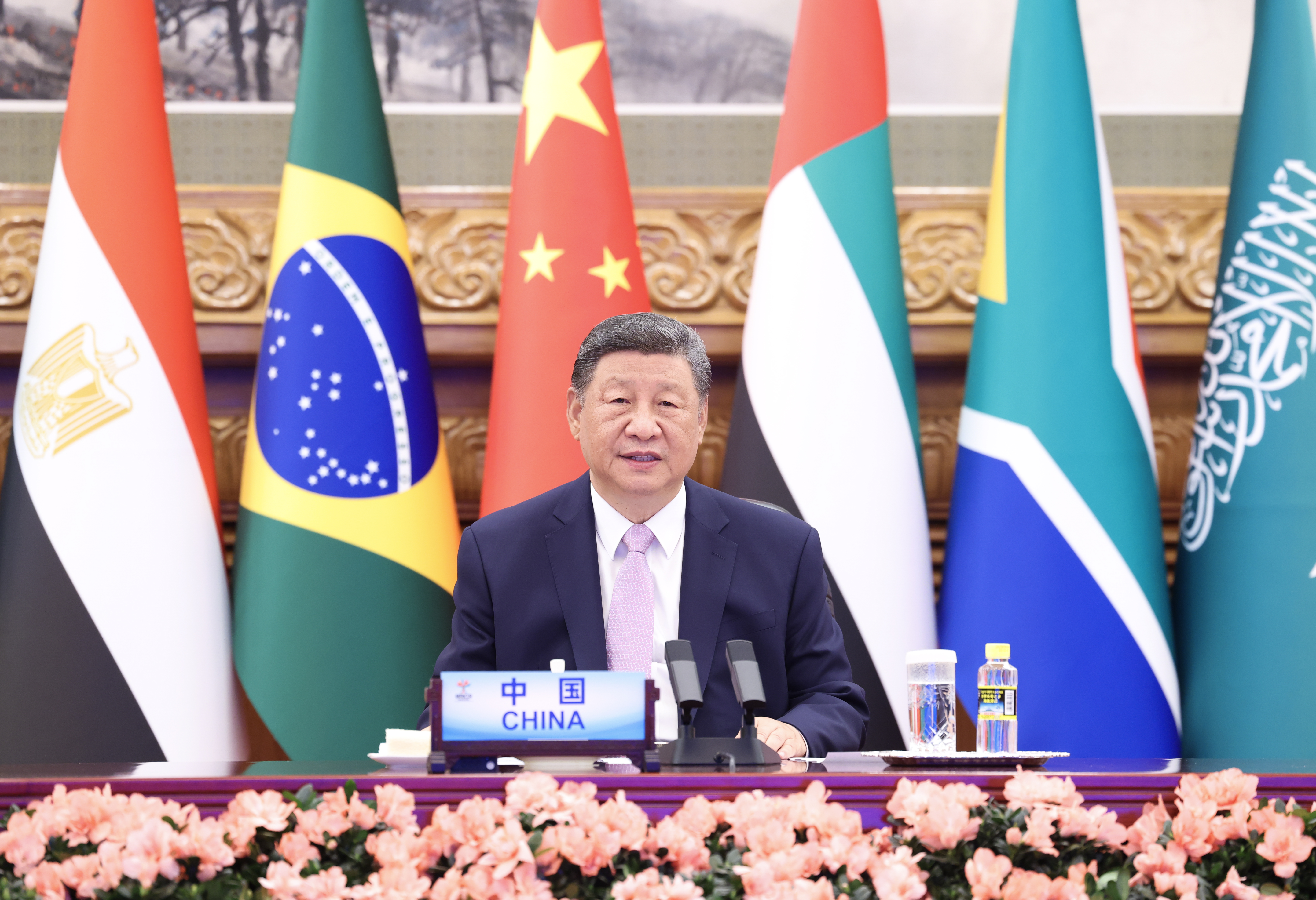 习近平出席金砖国家领导人线上峰会并发表重要讲话